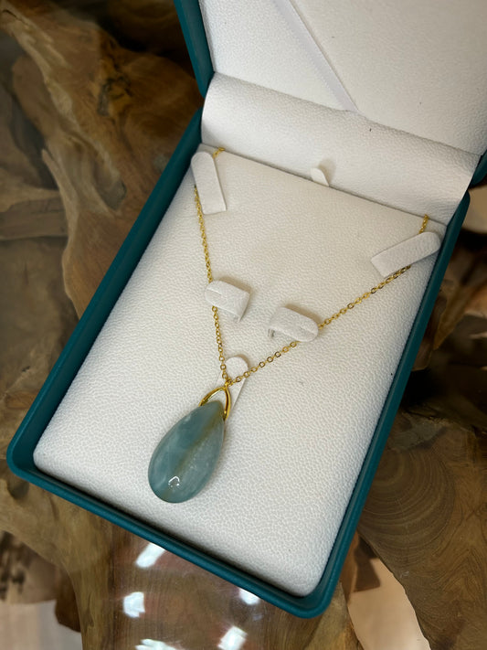 Collier en Amazonite