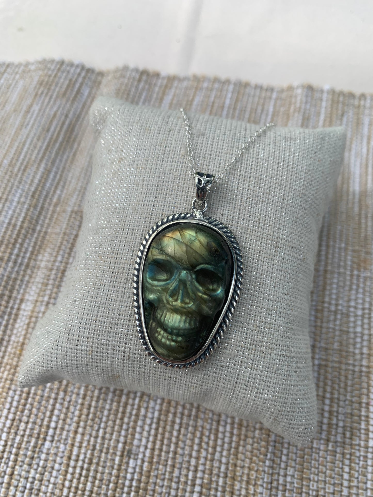 Pendentif labradorite